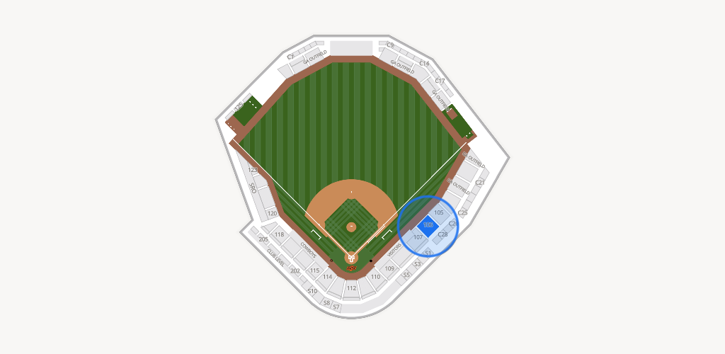 O'Brate Stadium Seating Chart