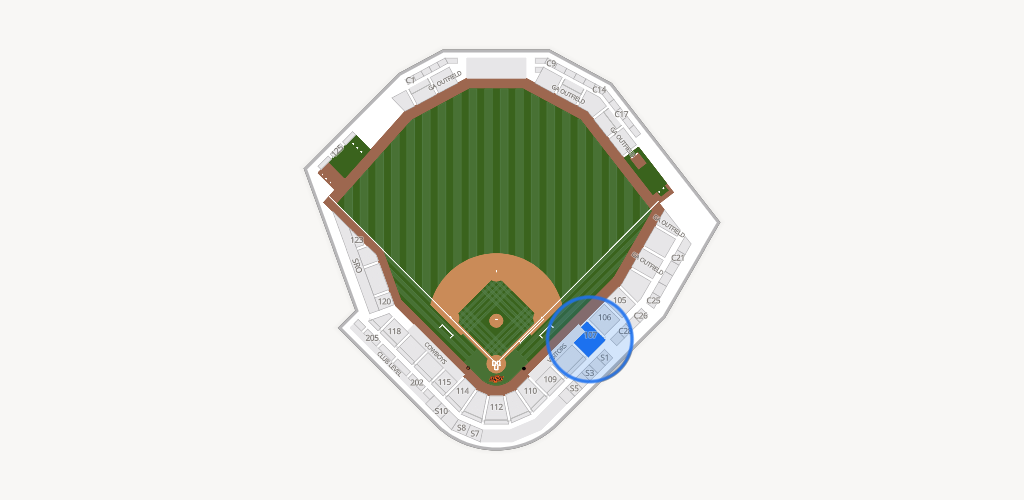 O'Brate Stadium Seating Chart