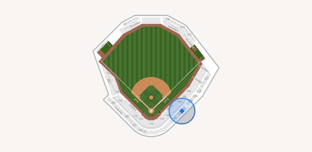 O'Brate Stadium Seating Chart