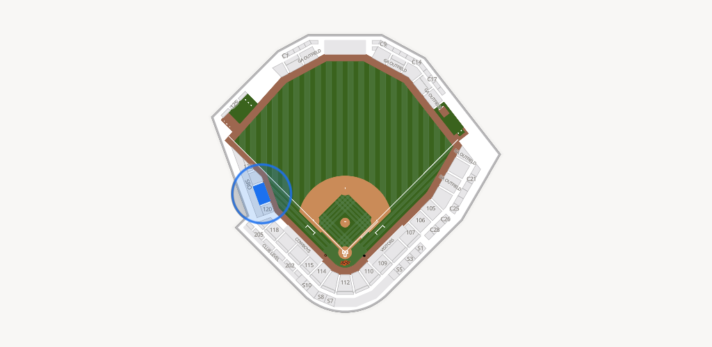O'Brate Stadium Seating Chart