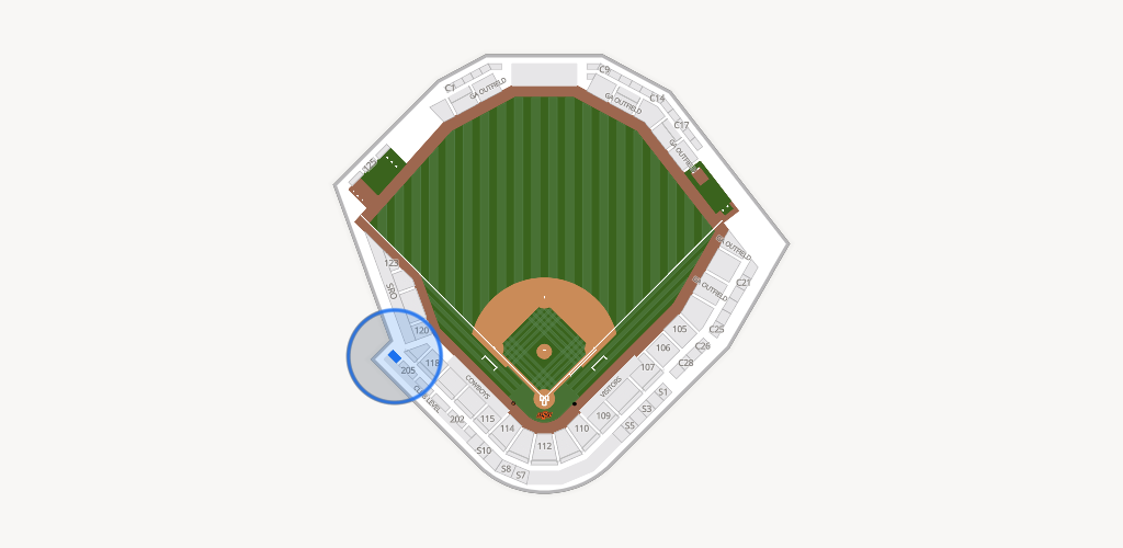O'Brate Stadium Seating Chart