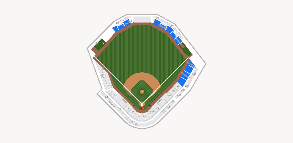 O'Brate Stadium Seating Chart