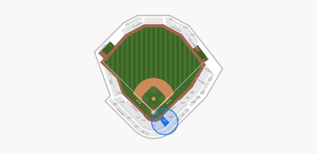 O'Brate Stadium Seating Chart