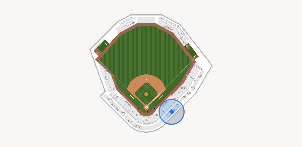O'Brate Stadium Seating Chart