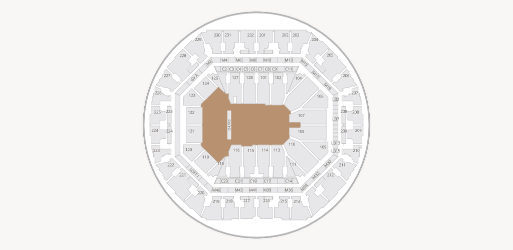 Oakland Arena Seating Chart
