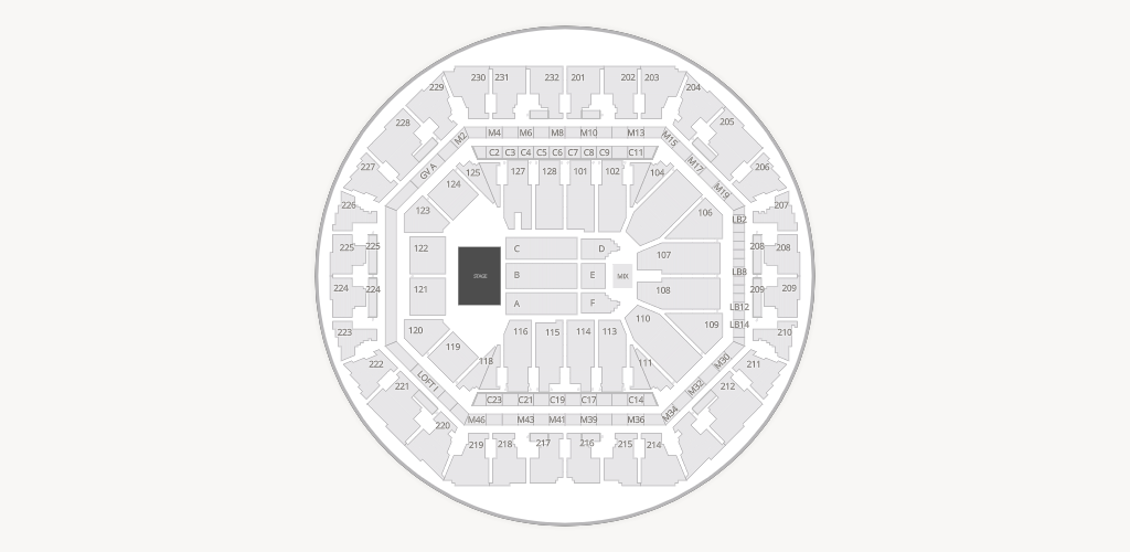 Oakland Arena Seating Chart