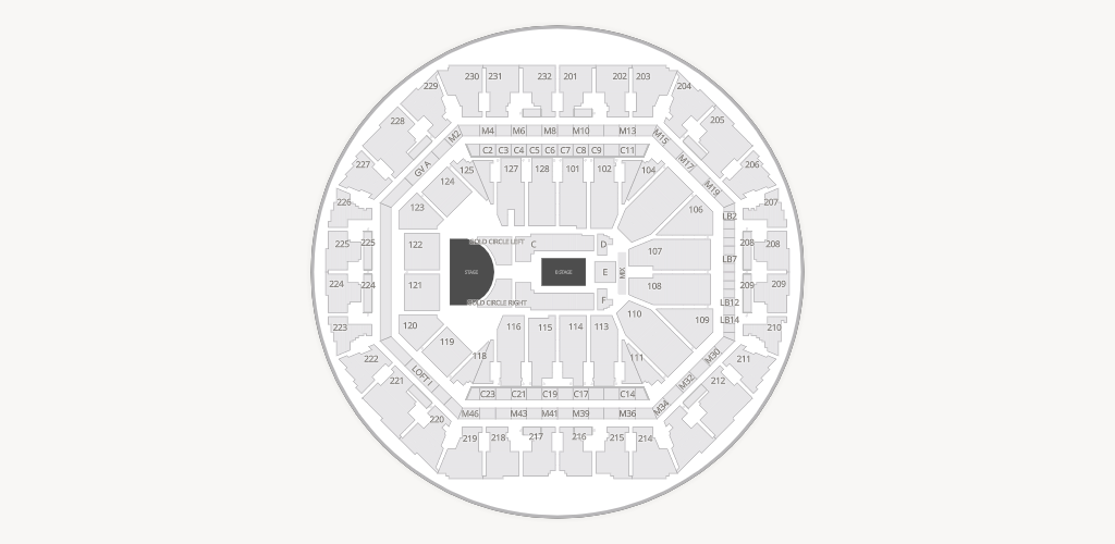 Oakland Arena Seating Chart