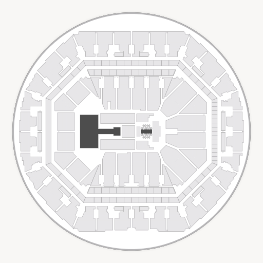 Oakland Arena seating chart