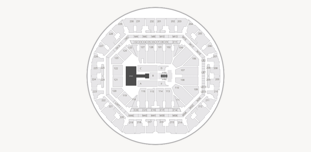 Oakland Arena Seating Chart