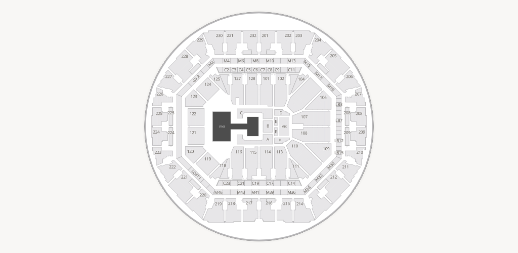 Oakland Arena Seating Chart
