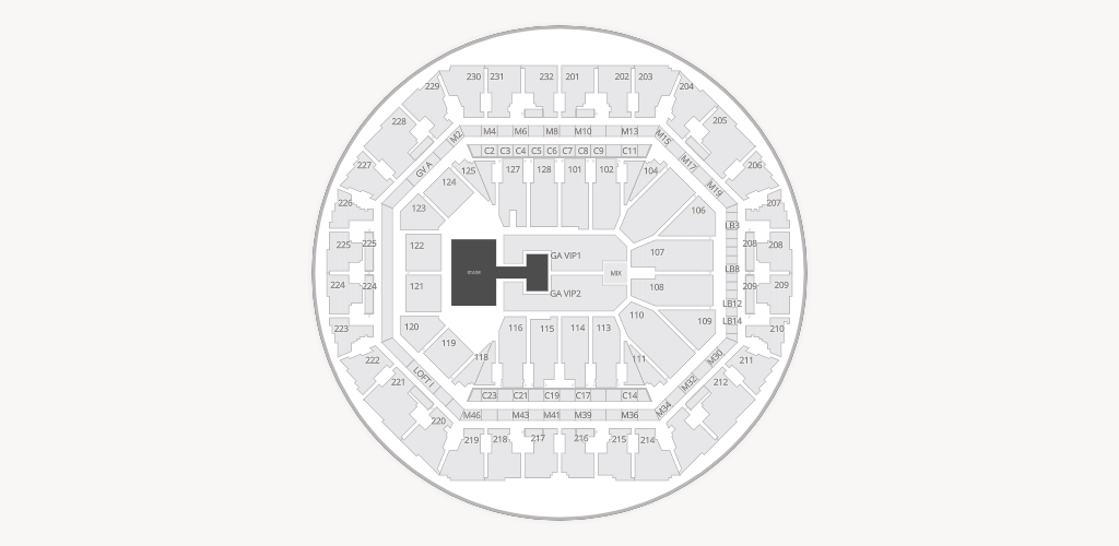 Oakland Arena Seating Chart