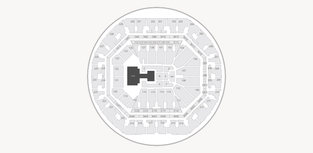 Oakland Arena Seating Chart