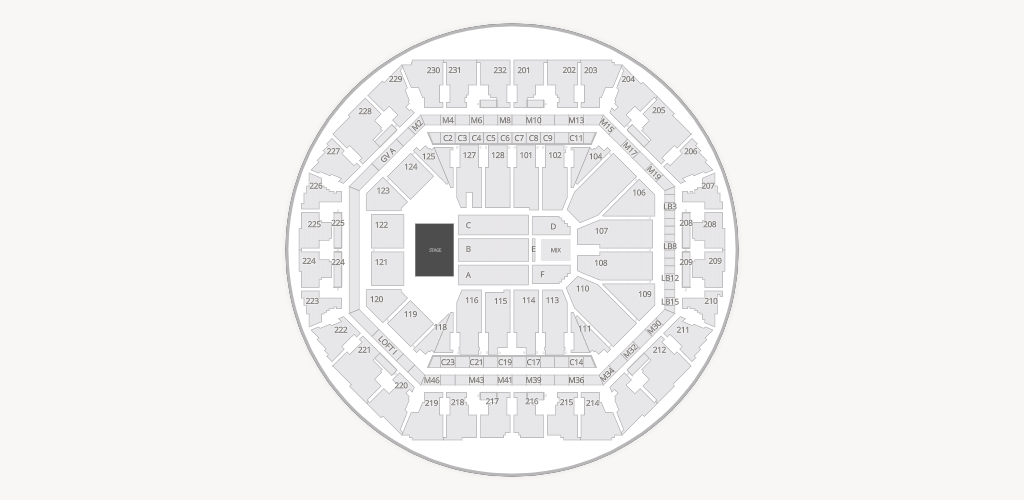 Oakland Arena Seating Chart