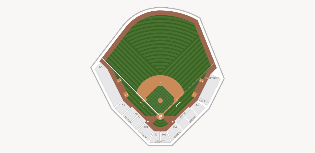 Ogren Park Allegiance Field Seating Chart