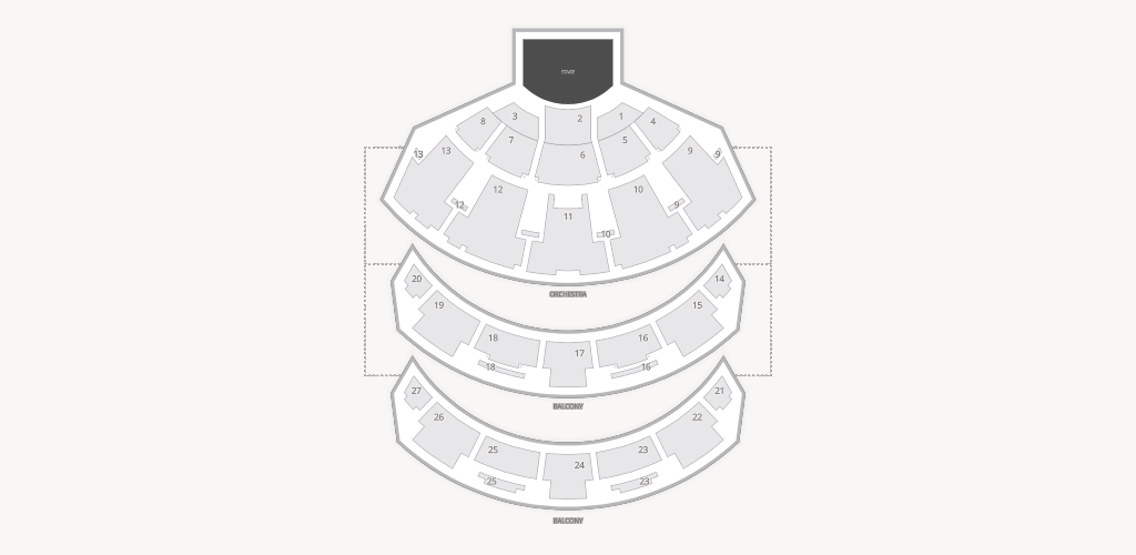 OLG Stage at Fallsview Casino Seating Chart