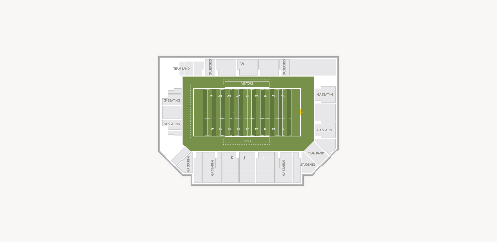 Oliver C Dawson Stadium Seating Chart