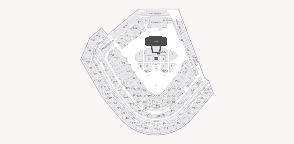 Oracle Park Seating Chart