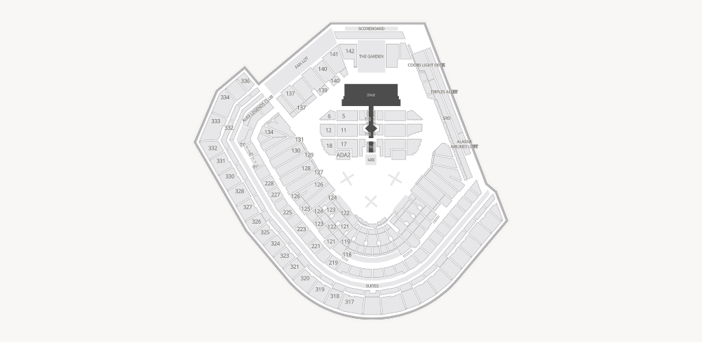 Oracle Park Seating Chart