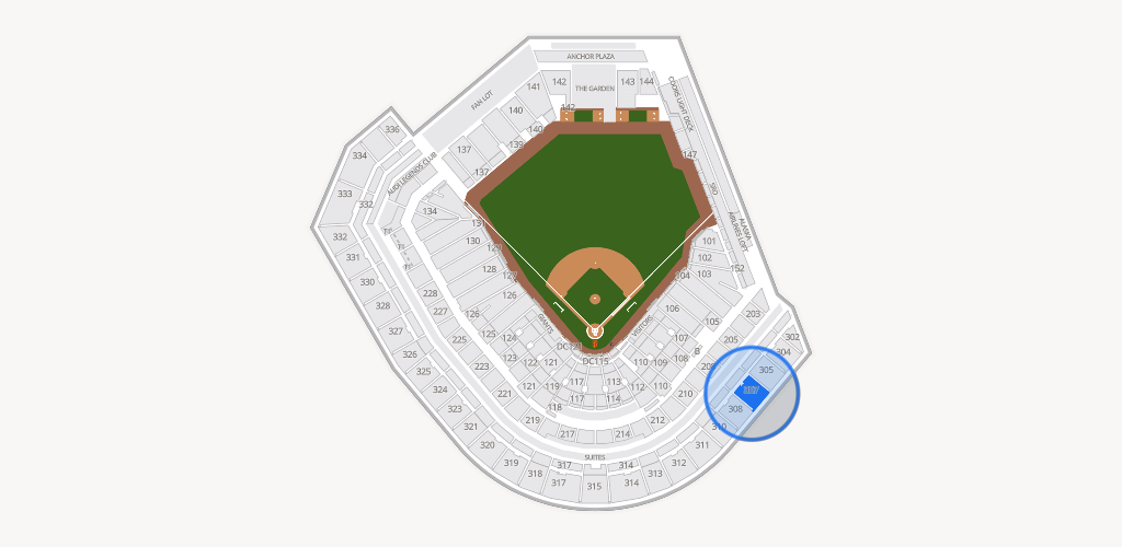 Oracle Park Seating Chart