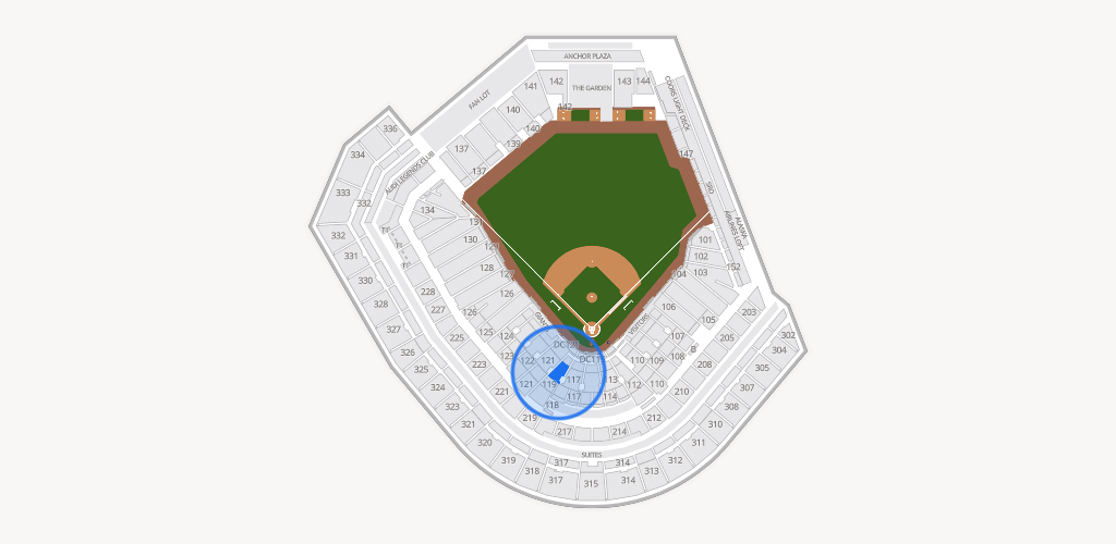Oracle Park Seating Chart