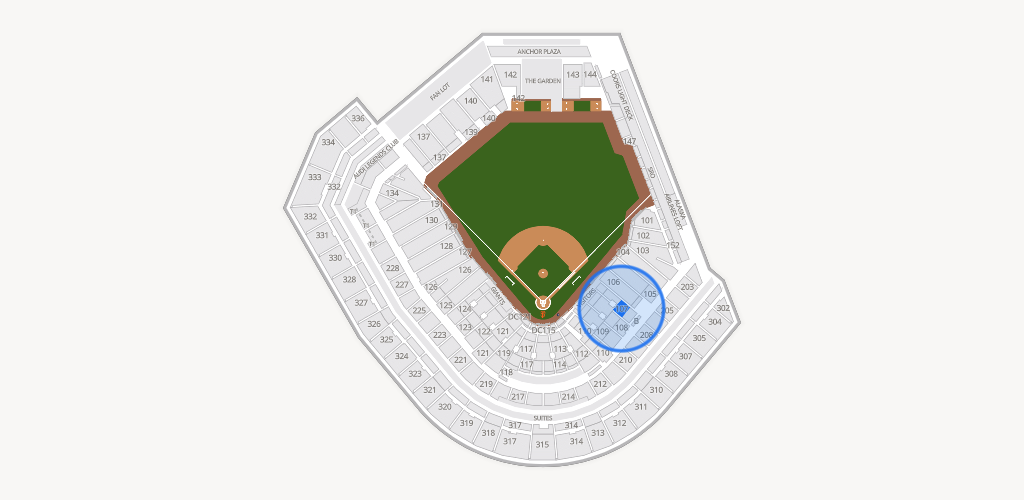 Oracle Park Seating Chart