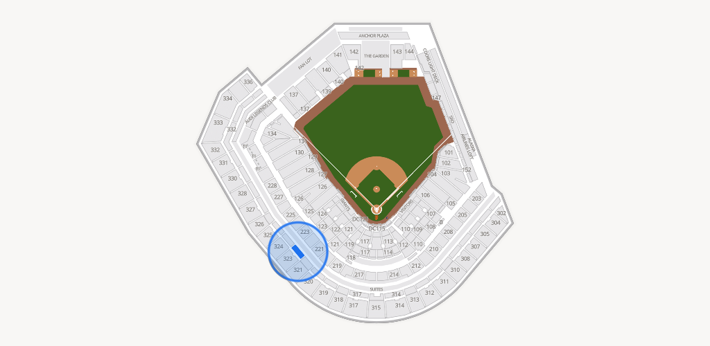 Oracle Park Seating Chart