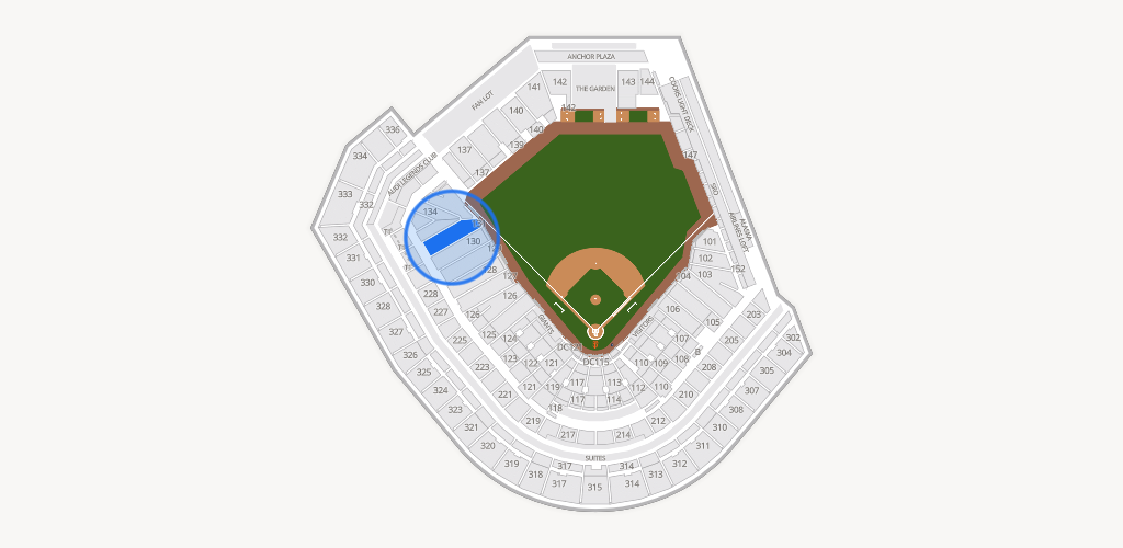 Oracle Park Seating Chart
