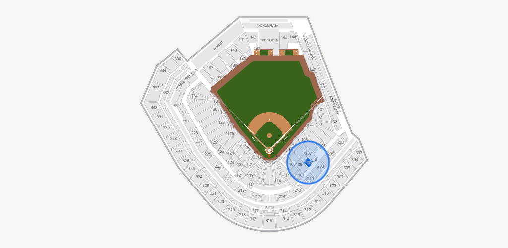 Oracle Park Seating Chart