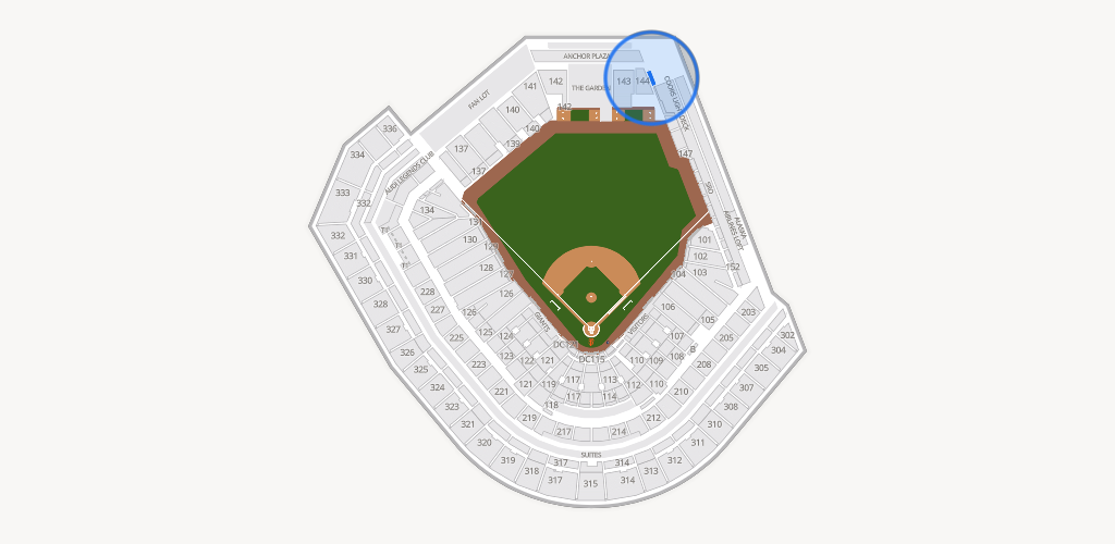 Oracle Park Seating Chart