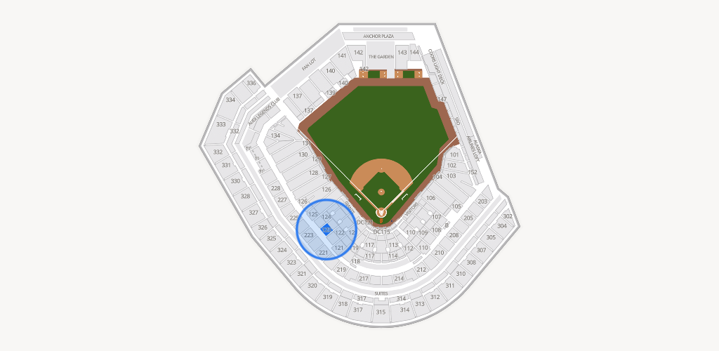 Oracle Park Seating Chart