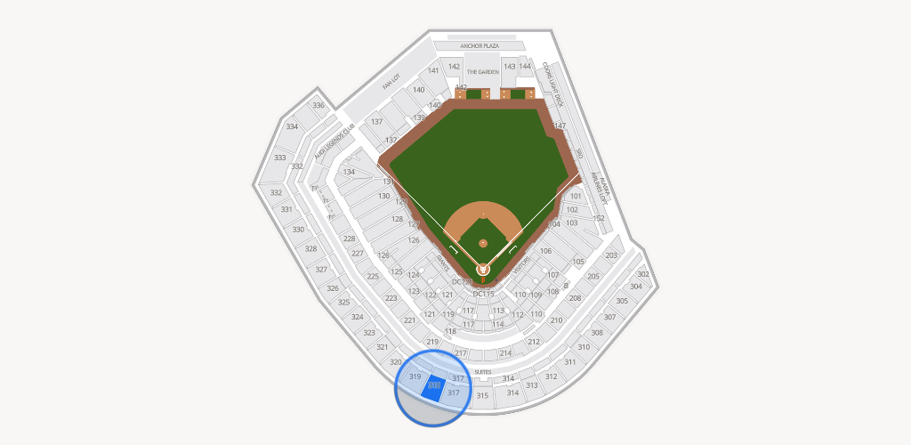 Oracle Park Seating Chart