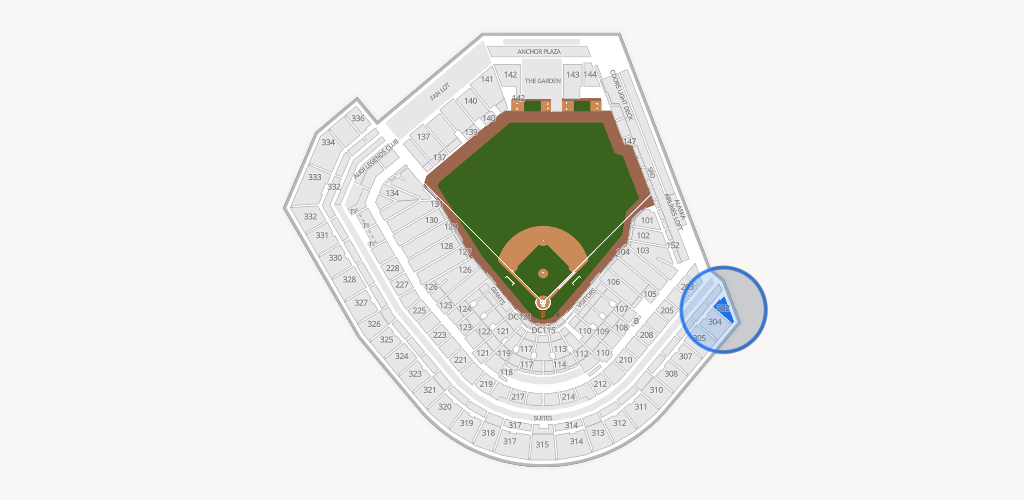 Oracle Park Seating Chart