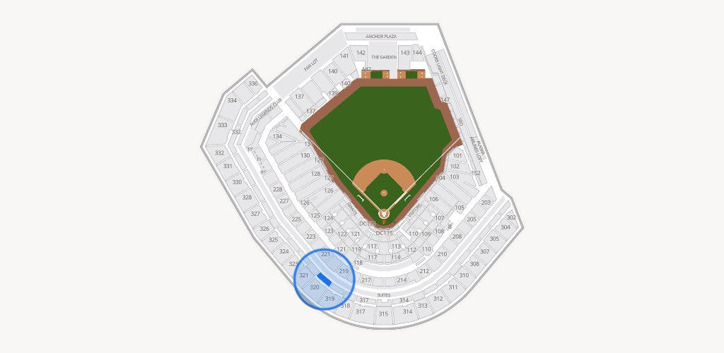 Oracle Park Seating Chart