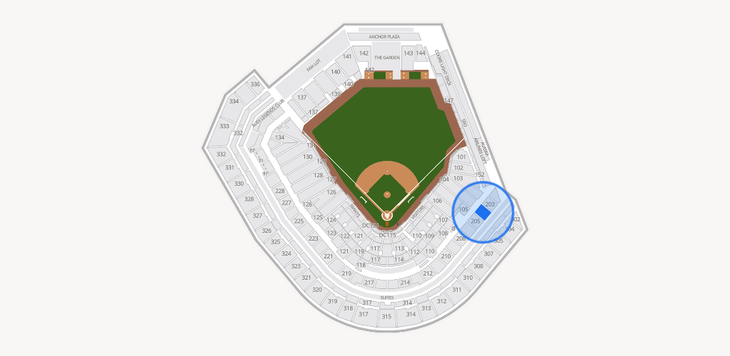 Oracle Park Seating Chart