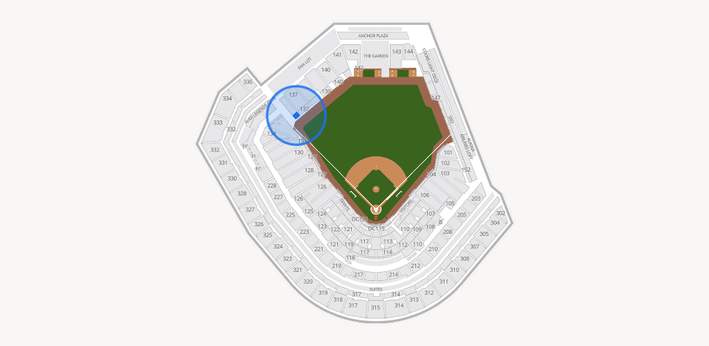 Oracle Park Seating Chart