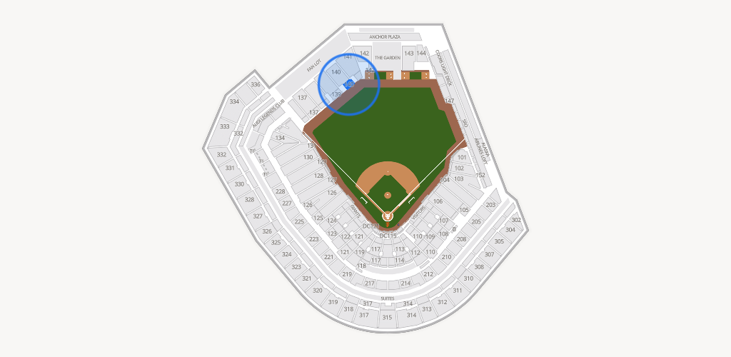 Oracle Park Seating Chart
