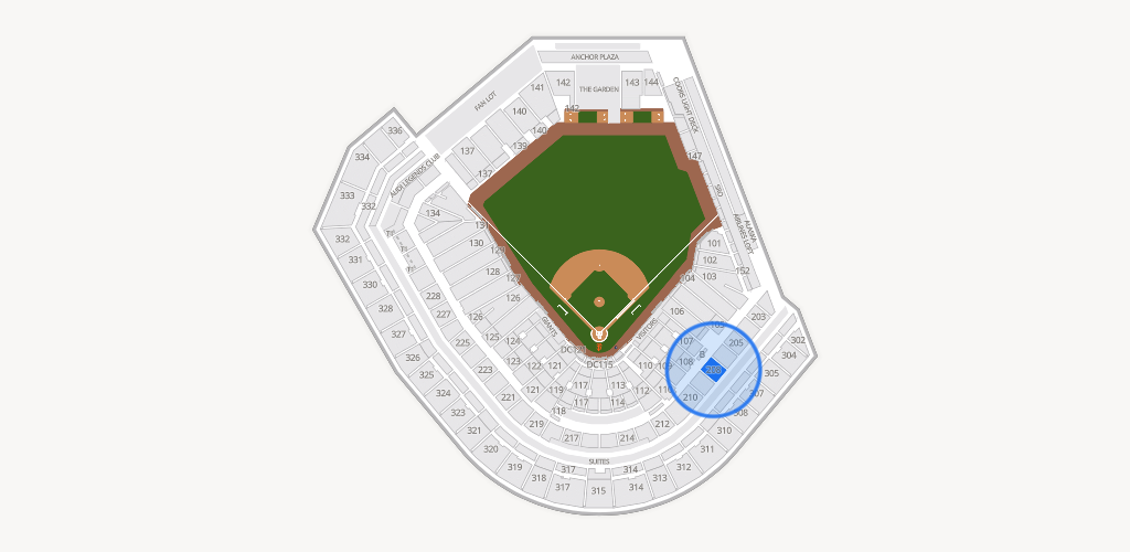 Oracle Park Seating Chart