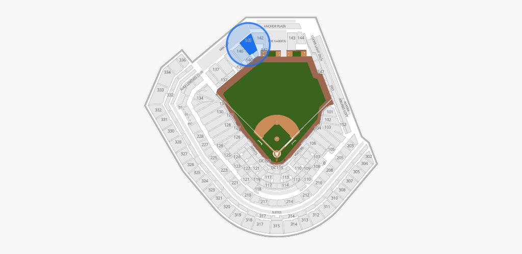 Oracle Park Seating Chart