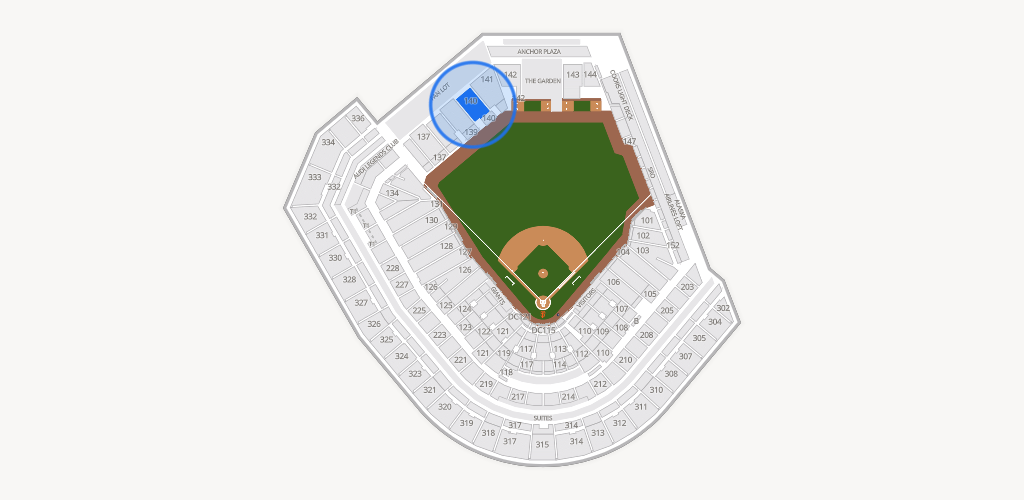 Oracle Park Seating Chart