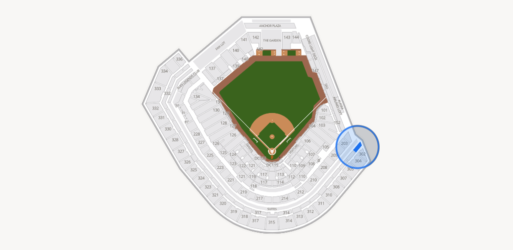 Oracle Park Seating Chart