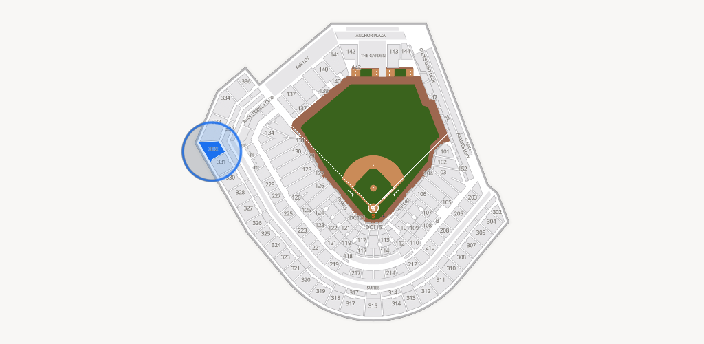 Oracle Park Seating Chart