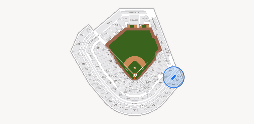 Oracle Park Seating Chart
