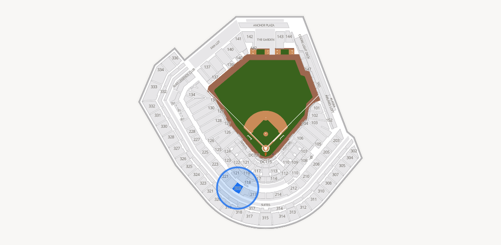 Oracle Park Seating Chart