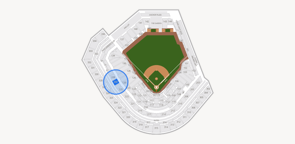 Oracle Park Seating Chart