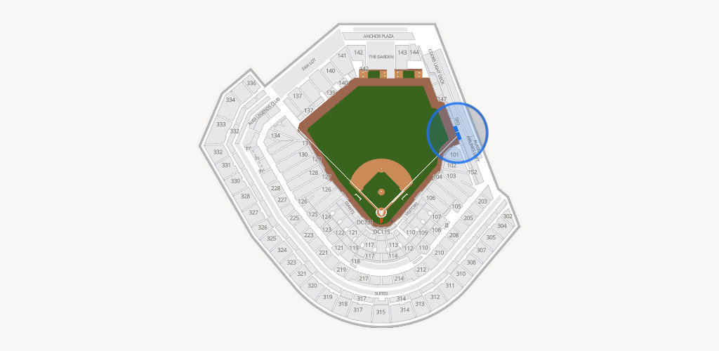 Oracle Park Seating Chart