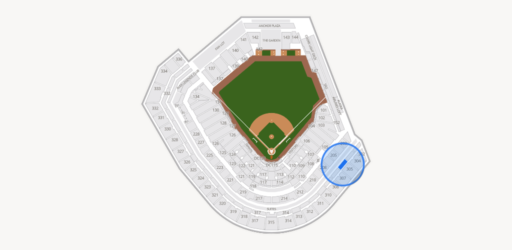 Oracle Park Seating Chart