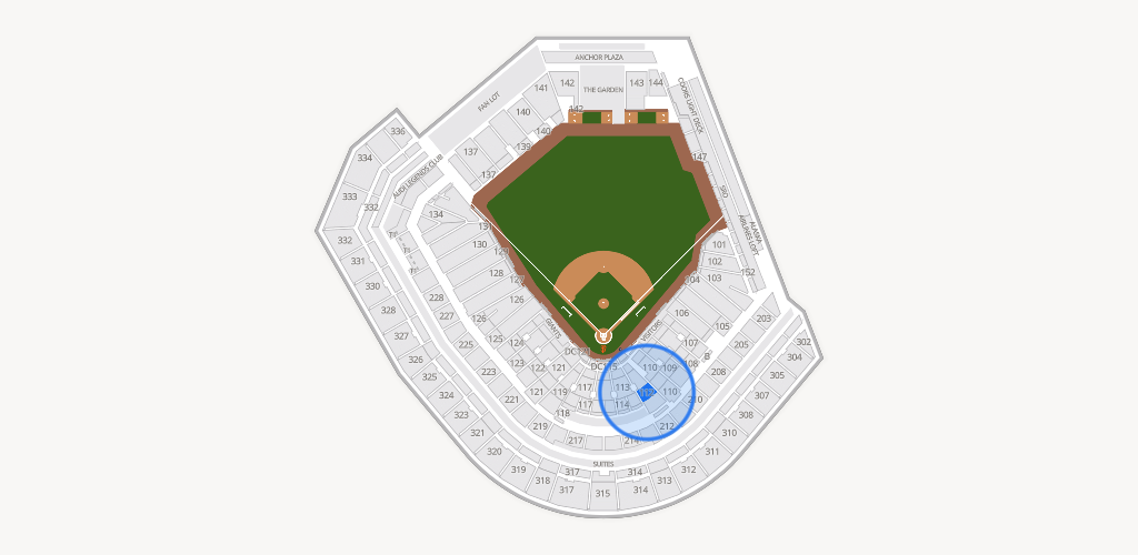 Oracle Park Seating Chart