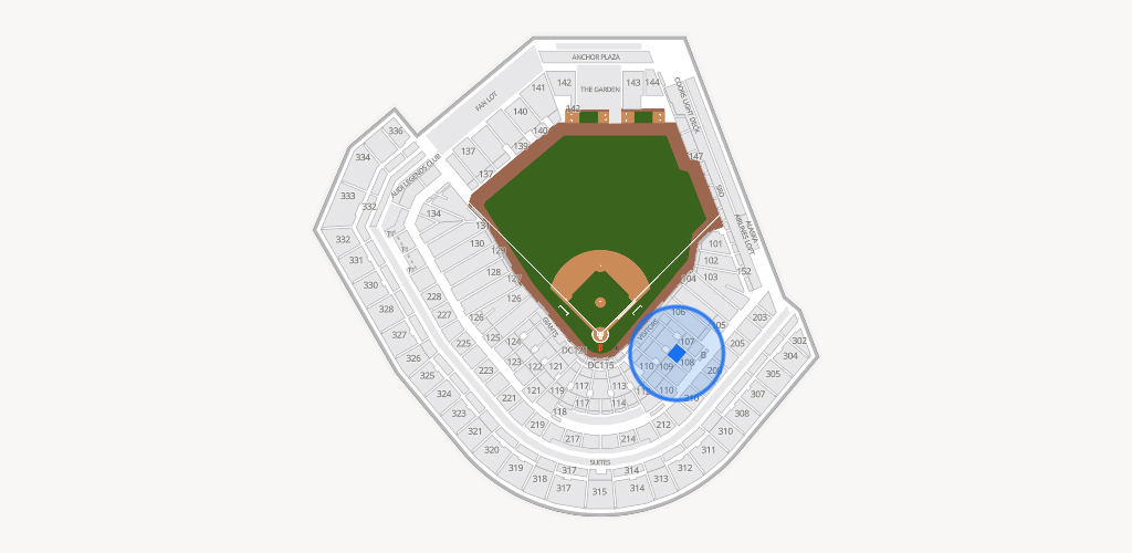 Oracle Park Seating Chart