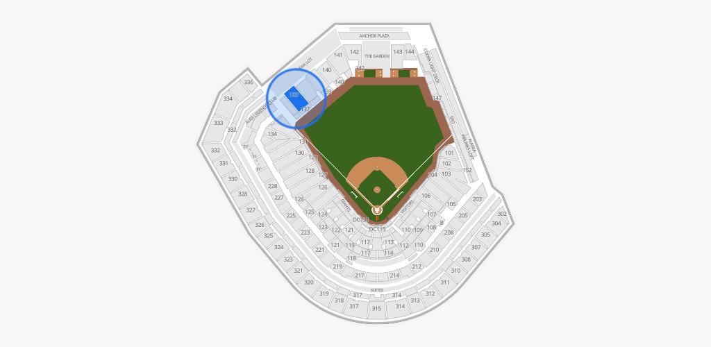 Oracle Park Seating Chart