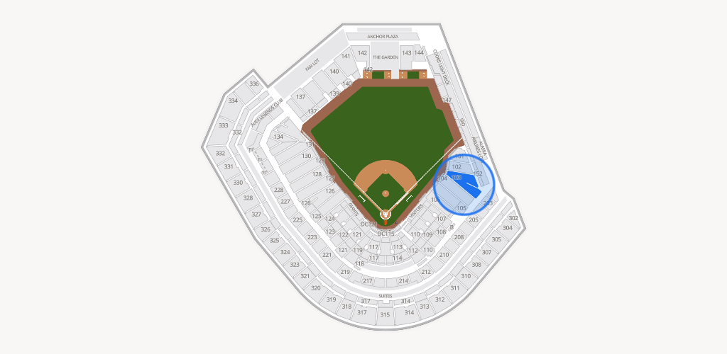 Oracle Park Seating Chart